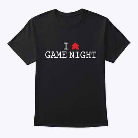 meeple game night shirt